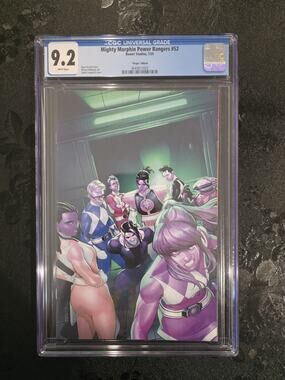 Boom! Studios Mighty Morphin Power Rangers #52 Virgin Edition 2020 CGC 9.2